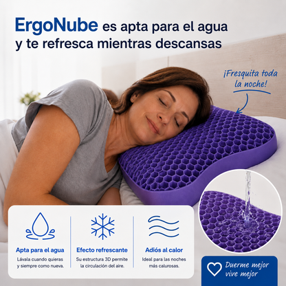 Despiértate Sin Dolor de Cuello y Descansa Mejor Desde la Primera Noche - ErgoNube™