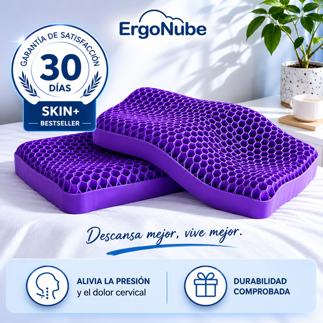 Despiértate Sin Dolor de Cuello y Descansa Mejor Desde la Primera Noche - ErgoNube™