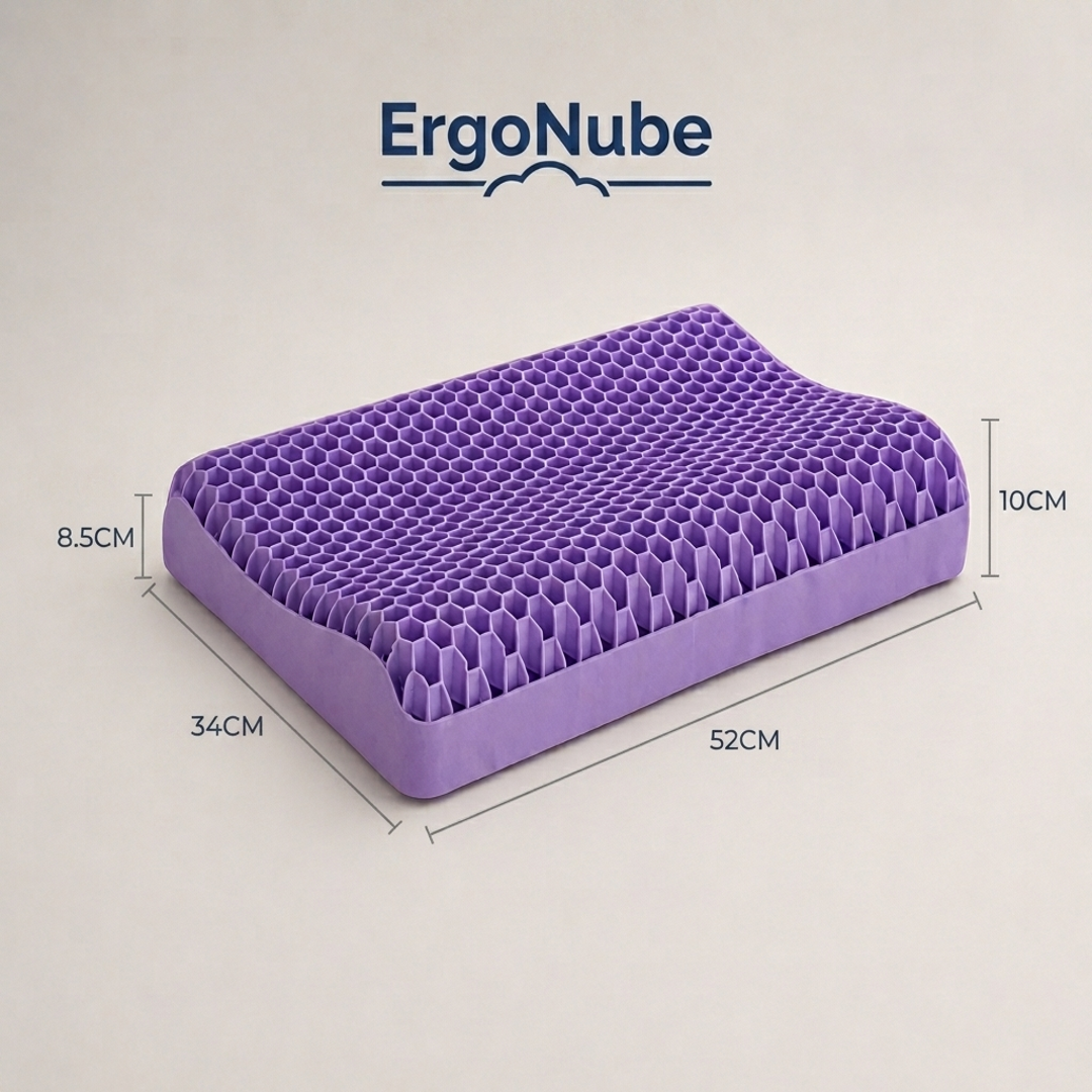 Despiértate Sin Dolor de Cuello y Descansa Mejor Desde la Primera Noche - ErgoNube™